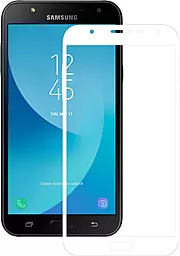 Захисне скло Mocolo 2.5D Full Cover Tempered Glass Samsung J701 Galaxy J7 Neo White