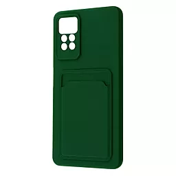 Чехол Wave Colorful Pocket для Xiaomi Redmi Note 11 Pro, 12 Pro 4G Dark Green