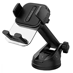 Держатель Proove Crystal Clamp Suction Type Car Mount Black (CHCS00000001) - фото Держатель Proove Crystal Clamp Suction Type Car Mount Black (CHCS00000001)