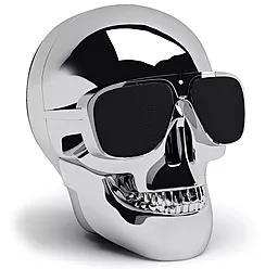 Колонки акустичні Jarre AeroSkull Nano Chrome Silver - фото Колонки акустичні Jarre AeroSkull Nano Chrome Silver