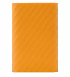 Силіконовий чохол для Xiaomi Силиконовый чехол для Mi Power Bank Pro 10000mAh With Type-C Orange Ribbed