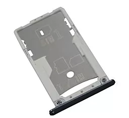 Слот (лоток) SIM-карти Xiaomi Redmi 4X Original Black
