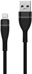 Кабель USB Walker C580 Lightning Cable Black