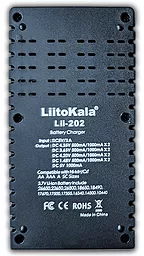 Зарядний пристрій LiitoKala Lii-202 (2 канали) - мініатюра 6