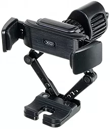 Держатель XO C95 Air Outlet Holder Black - фото Держатель XO C95 Air Outlet Holder Black
