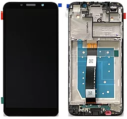 Дисплей Huawei Y5P, Honor 9S с тачскрином и рамкой, сервисный оригинал, Black - фото Дисплей Huawei Y5P, Honor 9S с тачскрином и рамкой, сервисный оригинал, Black