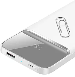 Повербанк Baseus Magnetic Wireless 10000mAh 20W White (PPMT-02) - миниатюра 4