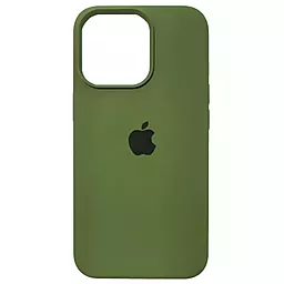 Чехол Silicone Case Full for Apple iPhone 12, iPhone 12 Pro Pine Forest Green