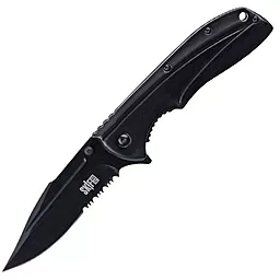 Ніж Skif Plus Worker Black (H-K201924SR) Serrated - фото Ніж Skif Plus Worker Black (H-K201924SR) Serrated