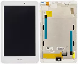 Дисплей для планшета Acer Iconia Tab 8 A1-840HD ver1 + Touchscreen with frame White
