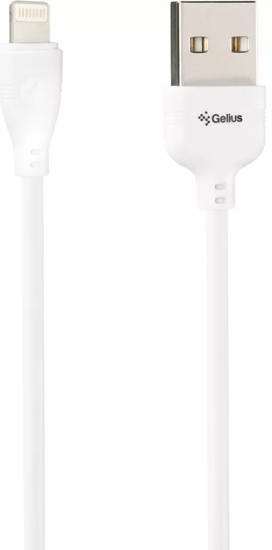 Кабель Gelius Pro WineGlass USB-A - Lightning 12w 2.4a 1м cable White - фото 2