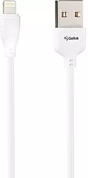 Кабель Gelius Pro WineGlass USB-A - Lightning 12w 2.4a 1м cable White - миниатюра 2 Кабель Gelius Pro WineGlass USB-A - Lightning 12w 2.4a 1м cable White - миниатюра 2