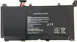 Аккумулятор для ноутбука Asus C31-S551 VivoBook S551 / 11.1V 4110mAh / Black