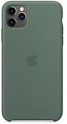 Чохол Silicone Case PB для Apple iPhone 11 Pro Max Pine Green - фото Чохол Silicone Case PB для Apple iPhone 11 Pro Max Pine Green