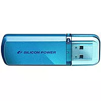 Флешка Silicon Power Helios 101 8Gb (SP008GBUF2101V1B) Blue - фото Флешка Silicon Power Helios 101 8Gb (SP008GBUF2101V1B) Blue