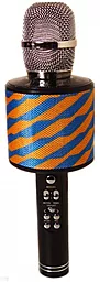 Безпровідний мікрофон для караоке DM K319 Blue/Yellow