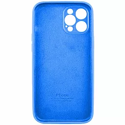 Чехол Silicone Case Full Camera Protective для Apple iPhone 12 Pro Surf Blue - миниатюра 2