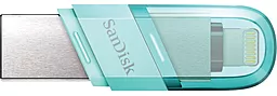 Флешка SanDisk 128 GB iXpand Flip Ice Mint (SDIX90N-128G-GN6NJ) - фото Флешка SanDisk 128 GB iXpand Flip Ice Mint (SDIX90N-128G-GN6NJ)
