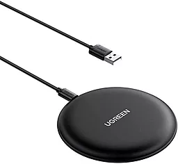 Беспроводное (индукционное) зарядное устройство Ugreen CD186 15w wireless charger black (15112) - фото Беспроводное (индукционное) зарядное устройство Ugreen CD186 15w wireless charger black (15112)