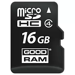 Карта пам'яті GooDRam microSDHC 16GB Class 4 (M400-0160R11)