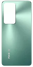Задняя крышка корпуса Xiaomi Redmi K40S / Poco F4 с логотипом "POCO" Nebula Green - фото Задняя крышка корпуса Xiaomi Redmi K40S / Poco F4 с логотипом "POCO" Nebula Green