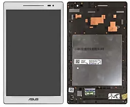 Дисплей для планшета Asus ZenPad S 8.0 Z380M+ Touchscreen with frame White