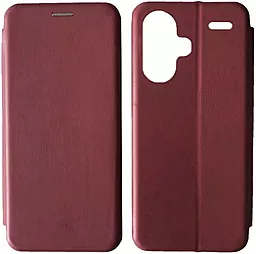 Чохол-книжка Level для Xiaomi Redmi Note 13 Pro+ 5G Marsala