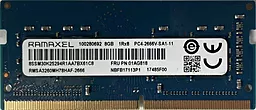 Оперативна пам'ять для ноутбука Ramaxel SO-DIMM 8GB 2666 MHz DDR4 (RMSA3260ME78HAF-2666)