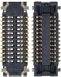 Конектор материнської плати Samsung Galaxy A72 A725 / Galaxy A72 5G A726, 12*2 pin - фото Конектор материнської плати Samsung Galaxy A72 A725 / Galaxy A72 5G A726, 12*2 pin