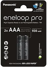 Аккумулятор Panasonic AAA (R03) Eneloop Pro 930mAh NI-MH (BK-4HCDE/2CP) 2 шт.