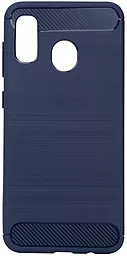 Чохол BeCover Carbon Series Samsung A405 Galaxy A40 Deep Blue (703971)