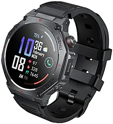 Смарт-годинник Hoco Y31 GPS + 3 Аtm Black - фото Смарт-годинник Hoco Y31 GPS + 3 Аtm Black