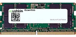 Оперативная память для ноутбука Mushkin 16 GB SO-DIMM DDR5 4800 MHz Essentials (MES5S480FD16G)