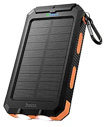 Повербанк Hoco J164 Platinum Solar 8000mAh Black - фото Повербанк Hoco J164 Platinum Solar 8000mAh Black