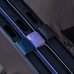 Чехол Wave Flap Case для Samsung Galaxy A24 4G Light Purple - миниатюра 5