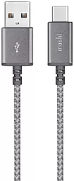 USB Кабель Moshi Integra™ USB Type-C 1.5m Titanium Gray (99MO084211)