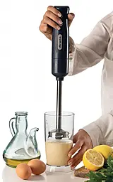 Занурюваний блендер Ariete 0601 Breakfast Dark Grey (00C060110AR0) - мініатюра 3 Занурюваний блендер Ariete 0601 Breakfast Dark Grey (00C060110AR0) - мініатюра 3