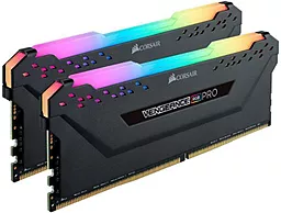 Оперативная память Corsair DDR4 16GB (2x8GB) 3600 MHz Vengeance RGB Pro Black (CMW16GX4M2D3600C18)