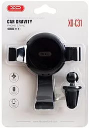 Тримач з автозатисканням XO C31 Gravity Black - мініатюра 4 Тримач з автозатисканням XO C31 Gravity Black - мініатюра 4