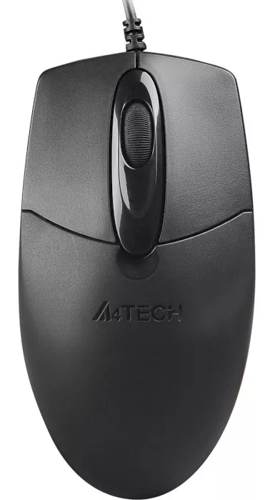 Комп'ютерна мишка A4Tech OP-720S USB  Black - фото 2