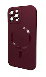 Чехол Cosmic Frame MagSafe Color для Apple iPhone 11 Pro Max Wine Red