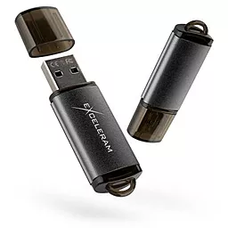 Флешка Exceleram 32GB A3 Series USB 2.0 (EXA3U2B32) Black - фото Флешка Exceleram 32GB A3 Series USB 2.0 (EXA3U2B32) Black