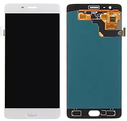 Дисплей OnePlus 3, 3T (A3000, A3003) с тачскрином, (OLED), White