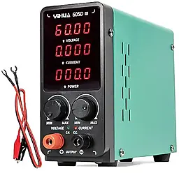 Лабораторний блок живлення Yihua 605D-III 60v 5a 340w
