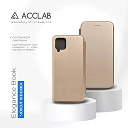 Чохол ACCLAB Elegance для Samsung Galaxy A12 Gold - мініатюра 3