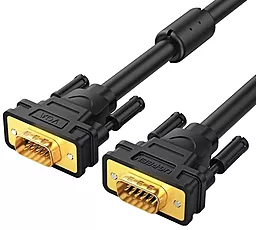 Відеокабель VG101 VGA 1080p 60hz 2m black (UGR-11646) Ugreen - фото Відеокабель VG101 VGA 1080p 60hz 2m black (UGR-11646) Ugreen