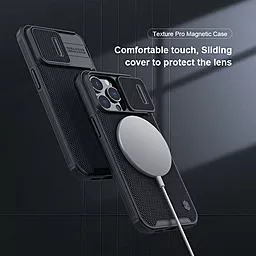 Чехол Nillkin Nillkin Textured Pro Magnetic TPU+PC для Apple iPhone 13 Pro (6.1")  Черный - миниатюра 7
