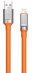 Кабель Walker C915 USB-A - Lightning 12w 3.3a 1м cable orange - фото Кабель Walker C915 USB-A - Lightning 12w 3.3a 1м cable orange