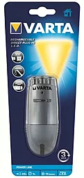 Фонарик Varta Rechargeable Direct Plug LED Grey
