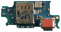 Нижняя плата Samsung Galaxy S23 Plus S916B, с разъемом зарядки, с микрофоном, c SIM-коннектором Original - снят с телефона - фото Нижняя плата Samsung Galaxy S23 Plus S916B, с разъемом зарядки, с микрофоном, c SIM-коннектором Original - снят с телефона
